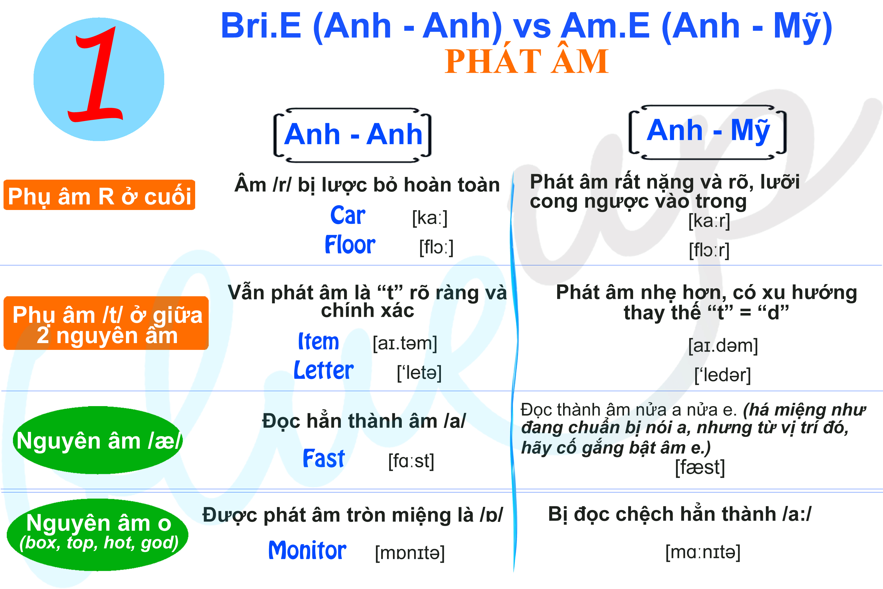 Tự học phát âm tiếng Anh chuẩn không tì vết trong 60 ngày